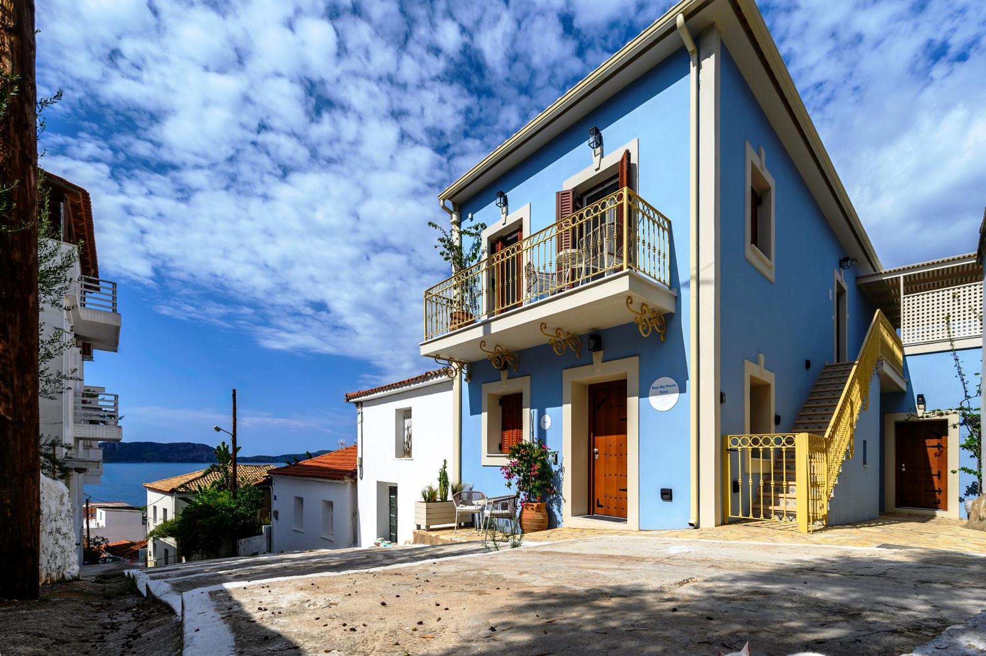 Blue Sky House Aparthotel Pilos Exterior foto